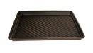 Vestil UT-TRAY-4048 Heavy-Duty Polyethylene Utility Tray 40 in. x 48 in. 30 Gallon Sump Capacity Black