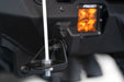 Rago Fabrication Universal Clevis Mounted Whip Flag Holder – installed on vehicle, image 12 of 14