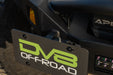 DV8 Offroad Universal Quick Release D-Ring License Plate Mount – installed on vehicle, image 4 of 16