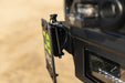 DV8 Offroad Universal Quick Release D-Ring License Plate Mount – installed on vehicle, image 8 of 16