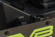 DV8 Offroad Universal Quick Release D-Ring License Plate Mount – installed on vehicle, image 10 of 16