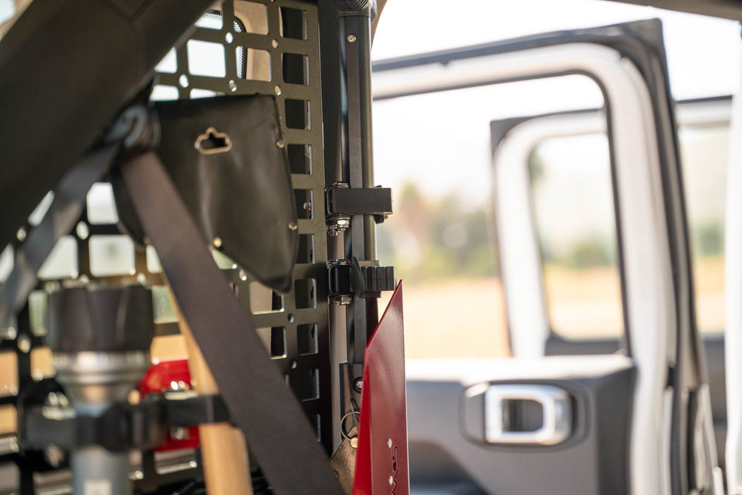 DV8 Offroad Universal Quick Release Tool Mounts Pair – installed on vehicle, image 6 of 13