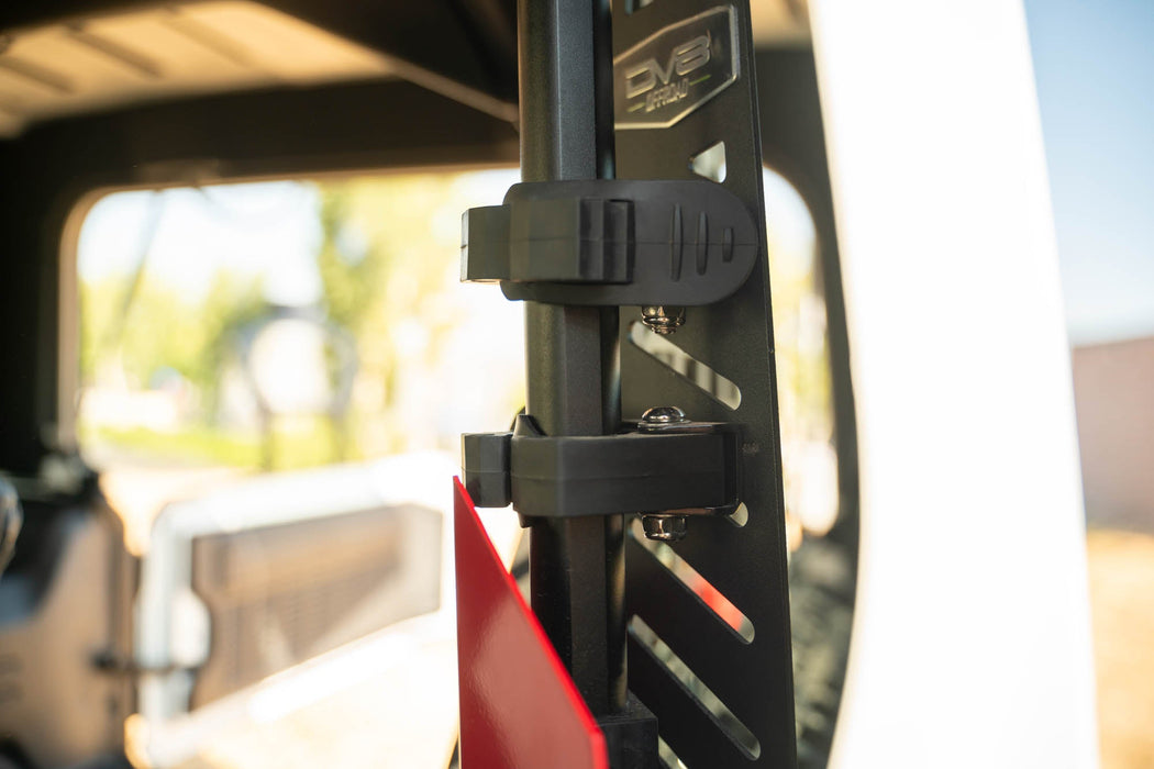 DV8 Offroad Universal Quick Release Tool Mounts Pair – installed on vehicle, image 5 of 13