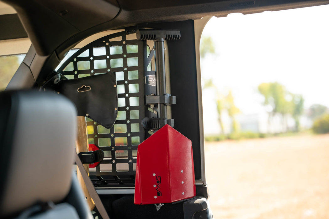 DV8 Offroad Universal Quick Release Tool Mounts Pair – installed on vehicle, image 8 of 13