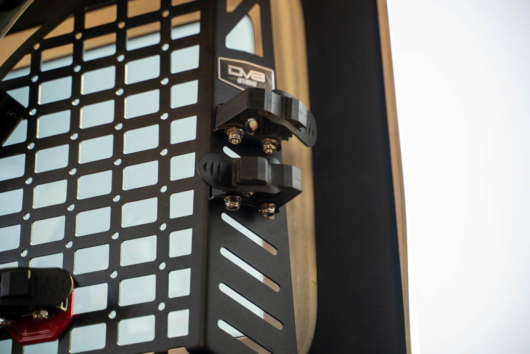 DV8 Offroad Universal Quick Release Tool Mounts Pair – installed on vehicle, image 2 of 13