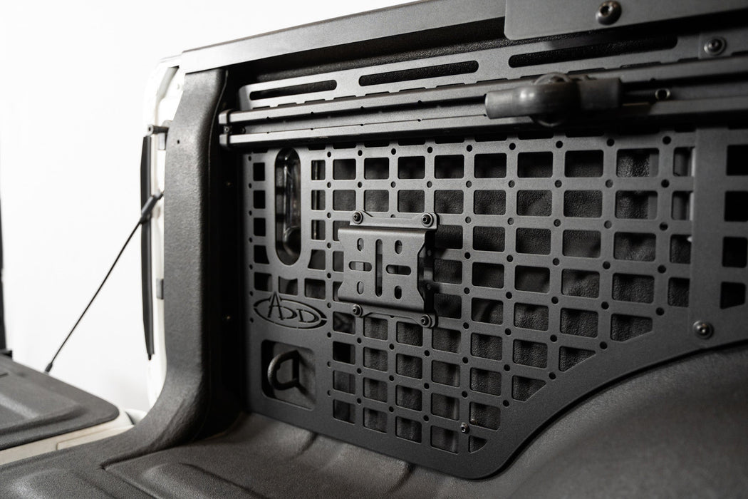 Rago Fabrication Universal Molle Panel RotopaX Mounts – installed on vehicle, image 8 of 11