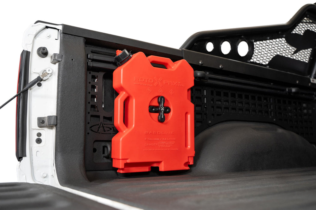 Rago Fabrication Universal Molle Panel RotopaX Mounts – installed on vehicle, image 3 of 11