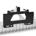 Universal Skid Steer Quick Attach to Category 1 3-Point Quick Hitch Adapter, 3,000 lb Capacity, SSQH1B