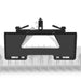 Universal Skid Steer Quick Attach to Category 1 3-Point Quick Hitch Adapter, 3,000 lb Capacity, SSQH1B
