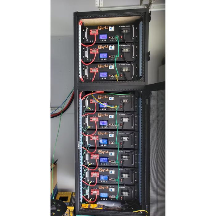 Green Vista Living EG4-LL-S 48V 100AH 5.12kWh Server Rack Battery Power Station - Dimensions
