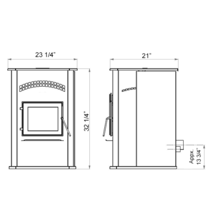Englander 25-CAB80 Pellet Stove