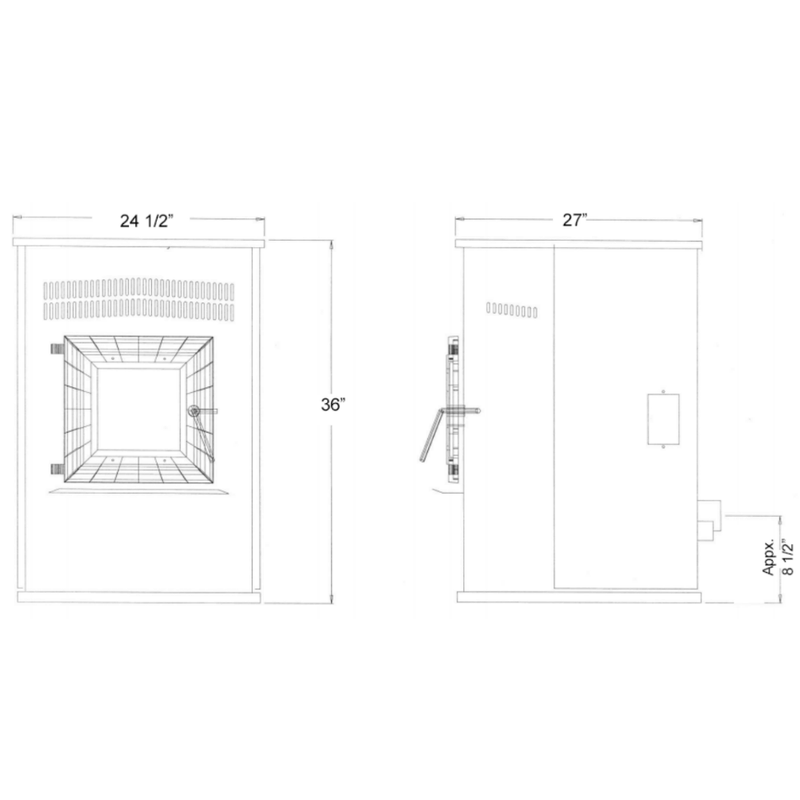 Englander 25-CBPAH Pellet Stove