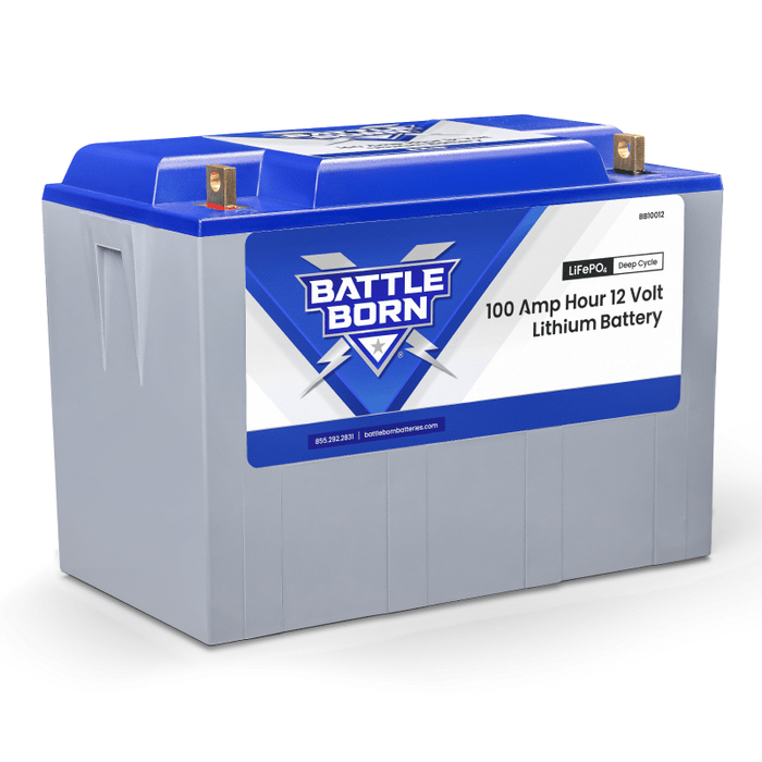 Battle Born 100Ah 12V LiFePO4 Lithium Deep Cycle Battery