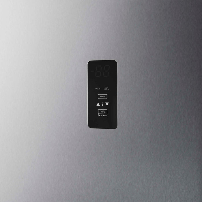 Forno Fortezza 60-Inch Built-In Convertible Refrigerator and Freezer in Stainless Steel with Modern Trim and Ice Maker (FFFFD1738-60MG)