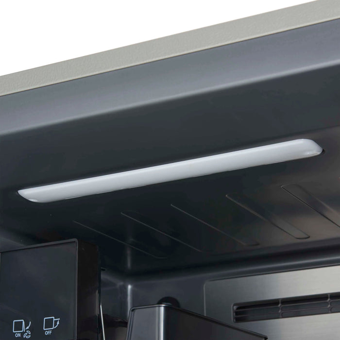 Forno Fortezza 60-Inch Built-In Convertible Refrigerator and Freezer in Stainless Steel with Grille Trim and Ice Maker (FFFFD1738-60SG)