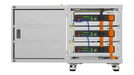 Pytes V-Box-IC Stackable Indoor 3-Slot Battery Rack for Pytes V5 Lithium Batteries, Galvanized Steel - Urban Supply Inc