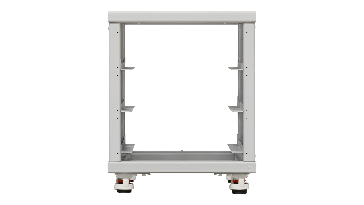 Pytes V-Box-IC Stackable Indoor 3-Slot Battery Rack for Pytes V5 Lithium Batteries, Galvanized Steel - Urban Supply Inc