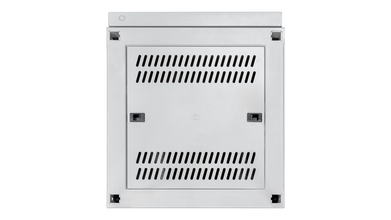 Pytes V-Box-IC Stackable Indoor 3-Slot Battery Rack for Pytes V5 Lithium Batteries, Galvanized Steel - Urban Supply Inc