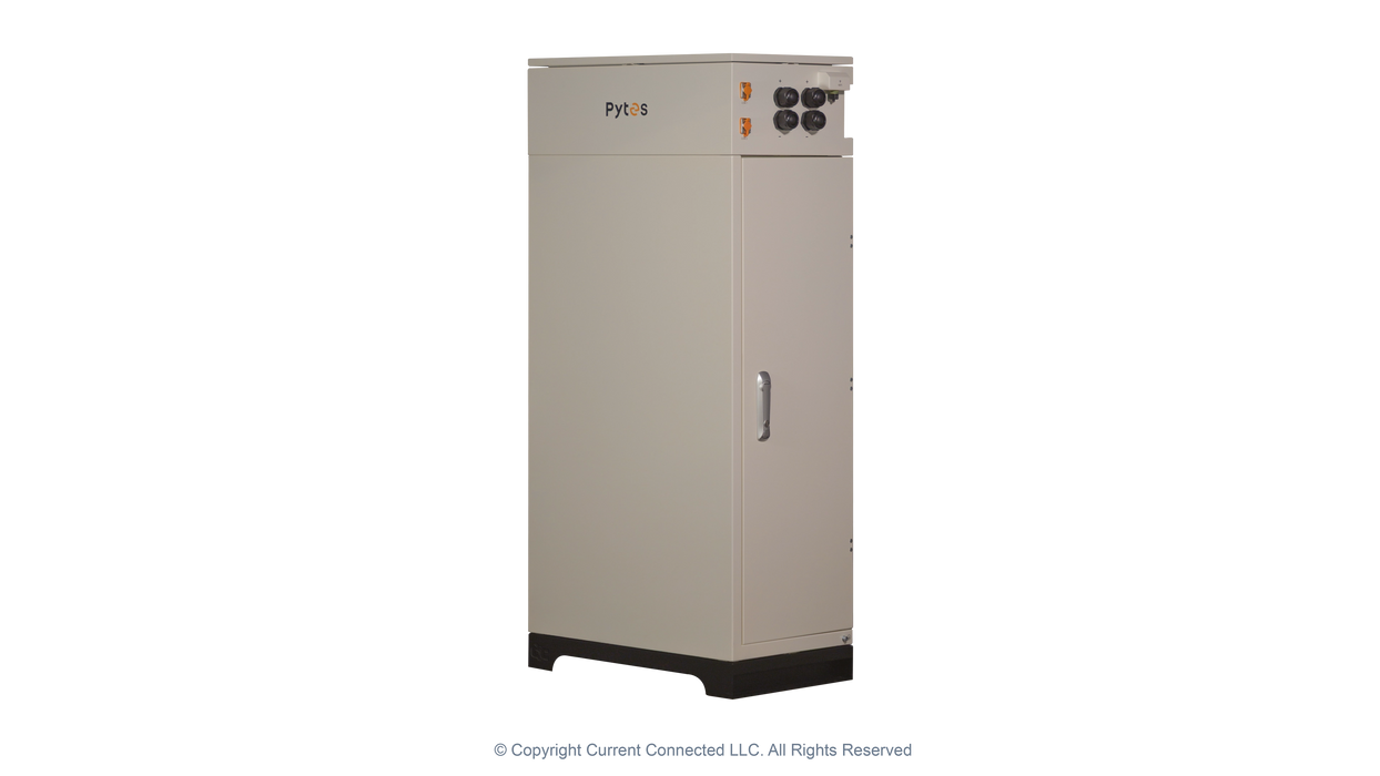High quality photo of the Pytes V-BOX-OC Front Right. Photographed by Current Connected