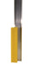 Vestil V-PAD-I-35-Y vinyl column protective pad i-beam - view 5