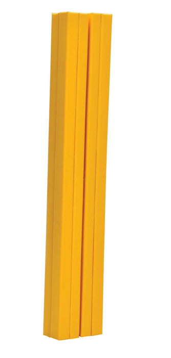 Vestil V-PAD-I-610-Y Vinyl Column Protective Pad I-Beam 6 ft. x 10 in. Yellow