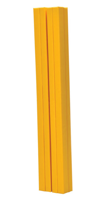 Vestil V-PAD-I-66-Y vinyl column protective pad i-beam - view 2