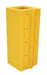 Vestil V-PAD-S-35-Y Vinyl Column Protective Pad Square 3 ft. x 5 in. Yellow