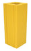 Vestil V-PAD-S-38-Y vinyl column protective pad square - view 2