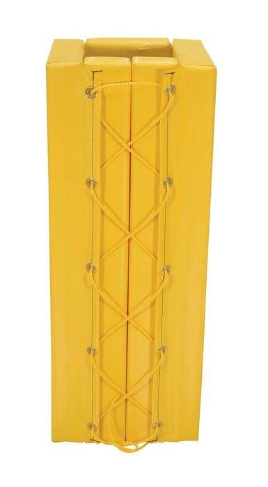 Vestil V-PAD-S-38-Y vinyl column protective pad square - view 3