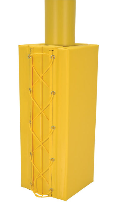 Vestil V-PAD-S-38-Y vinyl column protective pad square - view 4