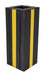 Vestil V-PAD-S-38 vinyl column protective pad square - view 2