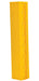 Vestil V-PAD-S-612-Y Vinyl Column Protective Pad Square 6 ft. x 12 in. Yellow