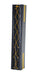 Vestil V-PAD-S-64 Vinyl Column Protective Pad Square 6 ft. x 4 in. Black