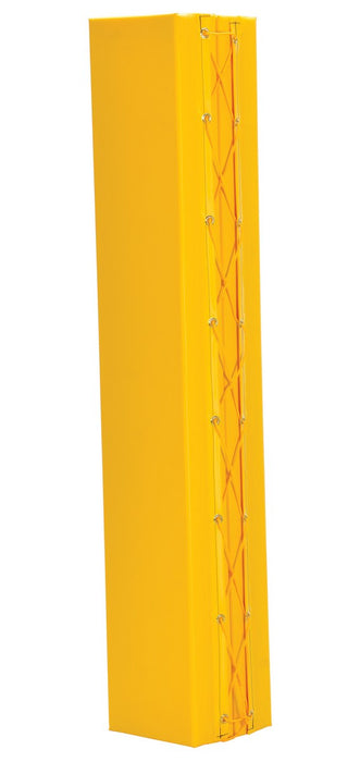 Vestil V-PAD-S-68-Y Vinyl Column Protective Pad Square 6 ft. x 8 in. Yellow