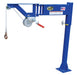 Vestil VAN-J Steel Manual Lifter Jib 400 lb. Capacity Blue