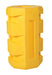 Vestil VB-6 UV Protected Polyethylene Column Protector 6 in. Square 7,000 lb. Capacity Yellow