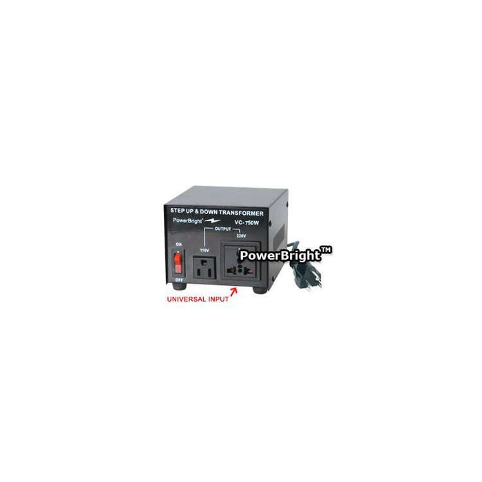 Power Bright 750 Watt Step Up / Down Voltage Transformer