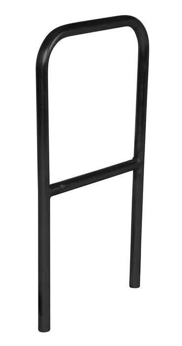 Vestil VDKR-2-BK Steel Safety Railing 2 ft. Length Black
