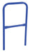 Vestil VDKR-2-BL Steel Safety Railing 2 ft. Length Blue