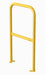 Vestil VDKR-2-BP-YL steel pipe safety railing with welded baseplate - view 2