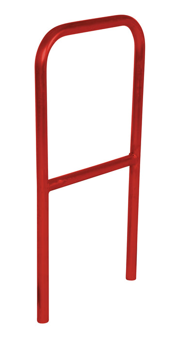 Vestil VDKR-2-RD Steel Safety Railing 2 ft. Length Red