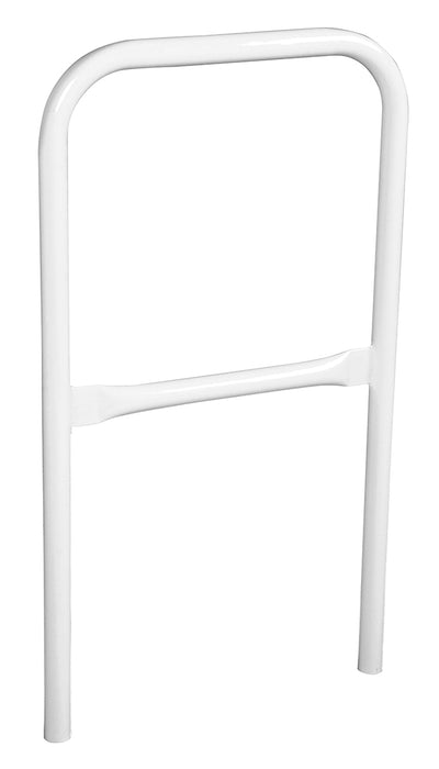 Vestil VDKR-2-WT Steel Safety Railing 2 ft. Length White