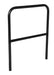 Vestil VDKR-3-BK Steel Safety Railing 3 ft. Length Black