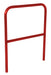 Vestil VDKR-3-RD Steel Safety Railing 3 ft. Length Red