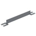 Vestil VDKR-3-TB-GYSG Steel Toe Board For Pipe Safety Railing 3 ft. Length Gray Semi Gloss