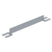 Vestil VDKR-3-TB-SL Steel Toe Board For Pipe Safety Railing 3 ft. Length Silver
