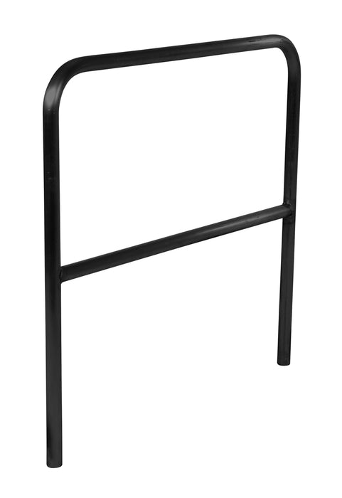 Vestil VDKR-4-BK Steel Safety Railing 4 ft. Length Black