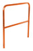 Vestil VDKR-4-OR Steel Safety Railing 4 ft. Length Orange