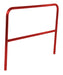 Vestil VDKR-5-RD Steel Safety Railing 5 ft. Length Red