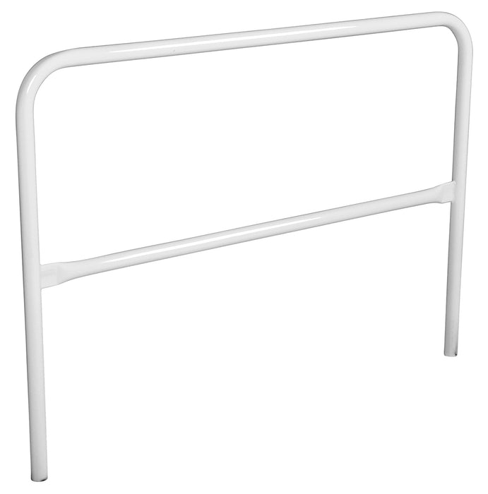 Vestil VDKR-5-WT Steel Safety Railing 5 ft. Length White